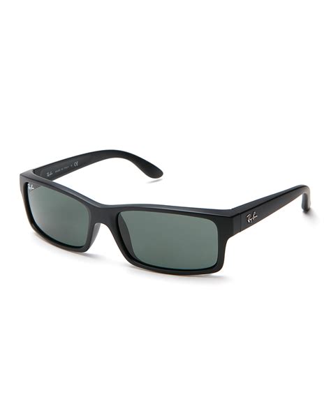 ray ban sunglasses rectangular men's